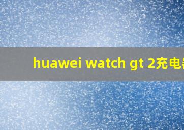 huawei watch gt 2充电器